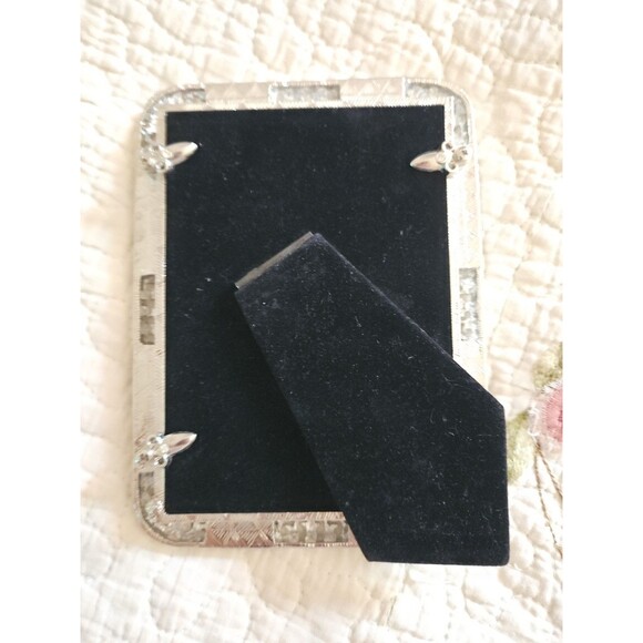 Bijou Genuine Australian Crystal Bling Deco Picture Frame Holder NWOT 3 1/2 X 5 - Picture 5 of 6